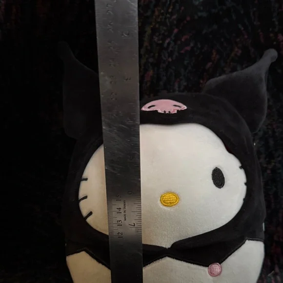 Hello Kitty Squishmallows Black and White Plush - Picture 3 of 6